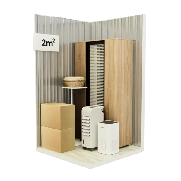 Miniförråd — 2 m²